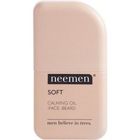 Neemen Soft Beruhigendes Öl für Gesicht und Bart mit Neem-Extrakt Hanfsamenöl 50 ml