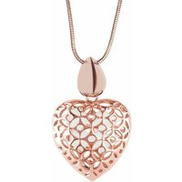 Erbe BB Juwel-Herz Parfüm-Anhänger Rosegold 1 Stück