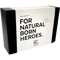 Aktion - I Want You Naked Shaving Set White Edition