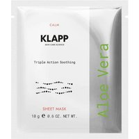 Klapp Cosmetics Triple Action Soothing Sheet Mask 1 Box á 3 Stk.