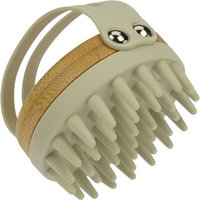 Fantasia Massagebürste Bambus-Holz und Silikon natur