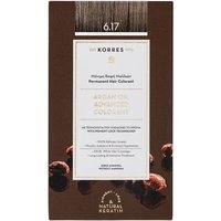 Korres Argan Oil Hochentwickelte Haarcoloration Dark Blonde Beige / Dunkelblond Beige 6.17 75+50+20ml