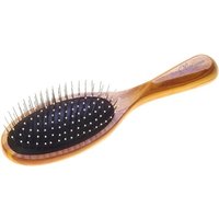 Keller Olivenholz Pneumatik- Bürste oval 215 x 62 mm