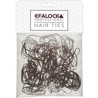 Efalock Rasta-Haargummi dünn/klein 100 Stk. braun
