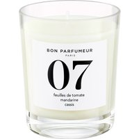 BON PARFUMEUR Candle 07 Tomato Leaves, Mandarin, Cassis Duftkerze 180 g