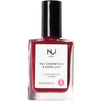 NUI Cosmetics Natural & Vegan Nailcolor 14 ml DKMS Dunkelrot-Violett
