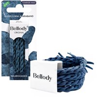 Bellody® Original Haargummis (4 Stück - Blue Jeans)