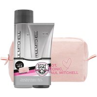 Aktion - Paul Mitchell Save On Duo Forever Blonde + Cosmetic Bag (Shampoo 250ml/Conditioner 200ml)