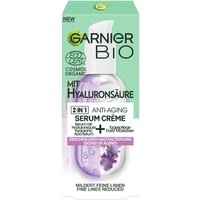 Garnier Bio Lavendel 2-in-1 Anti-Aging Serum Crème mit Hyaluronsäure Serum 50ml
