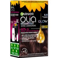 Garnier Olia Glow dauerhafte Haarfarbe 5.12 Schimmerndes Samtbraun Coloration 1Stk