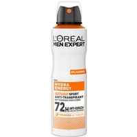 L'Oréal Men Expert Hydra Energy Extreme Sport Anti-Transpirant Deo Spray Deospray 150ml