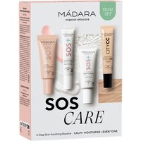 Mádara SOS Care 4-Step Skin-Soothing Routine Set: LIGHT