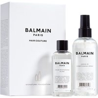 Balmain Hair Couture Signature Foundation (Argan 100ml + Leave-in 200ml)