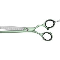 JAGUAR White Line Pastell Plus Offset ES 40 Effilierschere - Matcha Green - 5.5" 14 cm