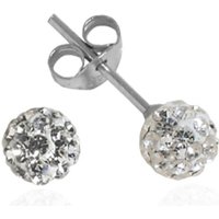 Impala Ohrstecker Kugel 5 mm crystal