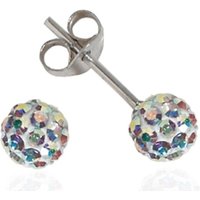 Impala Ohrstecker Kugel 5 mm aurore boreale