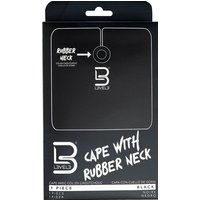 L3VEL3 Umhang mit Gummikragen Schwarz