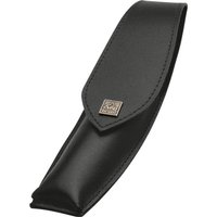 Erbe Shaving Shop Leder-Etui für Rasiermesser, schwarz