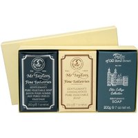Taylor of Old Bond Street Mixed Bath Soap Gift Box 3 x 200 g