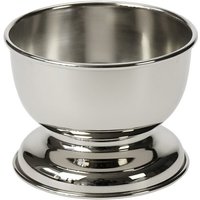 Fantasia Rasierschale mit Fuß, Metall, Silber, Höhe: 7 cm Ø 9 cm