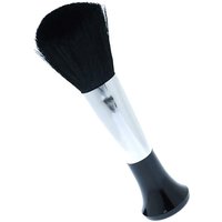 Fantasia Stand-Puderpinsel, Schwarz/ Silber, Naturhaar, Höhe 15 cm, Ø 3 cm
