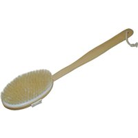 Fantasia Badebürste - Holz, Naturborste abnehmbarer Stiel, Länge 42 cm