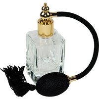 Fantasia Flakon, Quadrat, mit Ballpumpe, für 50 ml