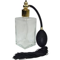 Fantasia Klarglas-Flasche,eckig, mit Ballpumpe, für 100 ml