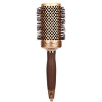 Olivia Garden Expert Blowout Shine Wavy Bristles Gold&Brown 55