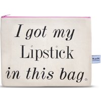4LOU Vanity Bag Lipstick in this Bag - 100% Canvas Swarovski Applikationen
