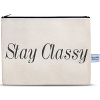 4LOU Vanity Bag Stay Classy - 100% Canvas Swarovski Applikationen