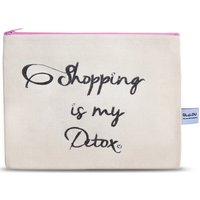 4LOU Vanity Bag Detox - 100% Canvas Swarovski Applikationen