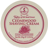 Taylor of Old Bond Street Cedarwood Shaving Cream Bowl 150 g