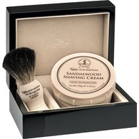 Taylor of Old Bond Street Sandalwood Lacquered Wooden Gift Box Pure Badger
