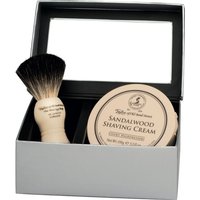 Taylor of Old Bond Street Sandalwood Gift Box, Pure Badger 150 g