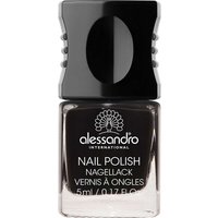 Alessandro Colour Code 4 Nail Polish 77 Midnight Black 5 ml