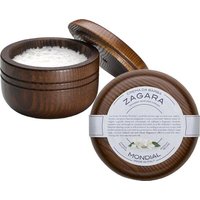 Mondial Luxury Shaving Cream Wooden Bowl 140 ml Zagara