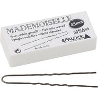 Efalock Mademoiselle Haarnadeln 45 mm kurz 50 Stk. schwarz