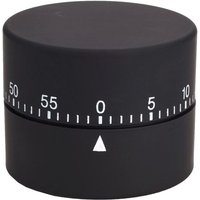 Efalock Timer ROUND mechanisch schwarz