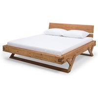 SalesFever Balkenbett Fichte Massivholz geölt Y-Beine mit Verbindungsstange – Rabatt 39.3745557925 % ! SalesFever Balkenbett Fichte Massivholz geölt Y-Beine mit Verbindungsstange – Rabatt 39.3745557925 % !