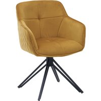 Stolkom EMMA Armlehnstuhl drehbar 180 ° Metall/Samtstoff – Rabatt 28.7368421053 % ! Stolkom EMMA Armlehnstuhl drehbar 180 ° Metall/Samtstoff – Rabatt 28.7368421053 % !
