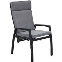 LC Garden Sondrino Positionsstuhl Aluminium Schwarz/Textilen inkl. Sitzkissen – Rabatt 36.0485887817 % ! LC Garden Sondrino Positionsstuhl Aluminium Schwarz/Textilen inkl. Sitzkissen – Rabatt 36.0485887817 % !