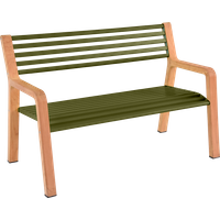 Fermob SOMERSET Bank Aluminium/Teak 122x62x82 cm – Rabatt 11.1809045226 % ! Fermob SOMERSET Bank Aluminium/Teak 122x62x82 cm – Rabatt 11.1809045226 % !