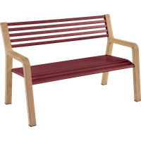 Fermob SOMERSET Bank Aluminium/Teak 122x62x82 cm – Rabatt 11.1809045226 % ! Fermob SOMERSET Bank Aluminium/Teak 122x62x82 cm – Rabatt 11.1809045226 % !