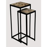 Faktorei Mira Pflanzsäule 2er Set Teak Schwarz/Metall Schwarz – Rabatt 18.7980769231 % ! Faktorei Mira Pflanzsäule 2er Set Teak Schwarz/Metall Schwarz – Rabatt 18.7980769231 % !