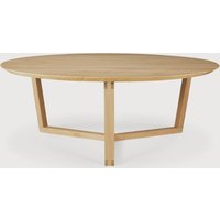 Ethnicraft Tripod Indoor Couchtisch Eichenholz 96x96x36 cm – Rabatt 22.625 % ! Ethnicraft Tripod Indoor Couchtisch Eichenholz 96x96x36 cm – Rabatt 22.625 % !