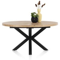 Henders & Hazel Metalox Ausziehtisch rund Eiche furniert/Metallgestell 150/190×130 cm – Rabatt 34.2188841202 % ! Henders & Hazel Metalox Ausziehtisch rund Eiche furniert/Metallgestell 150/190×130 cm – Rabatt 34.2188841202 % !