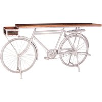 SIT Möbel THIS & THAT Stehtisch aus recyceltem Fahrrad Metall/Altholz weiß/bunt – Rabatt 33.6468129572 % ! SIT Möbel THIS & THAT Stehtisch aus recyceltem Fahrrad Metall/Altholz weiß/bunt – Rabatt 33.6468129572 % !