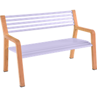 Fermob SOMERSET Bank Aluminium/Teak 122x62x82 cm – Rabatt 11.1809045226 % ! Fermob SOMERSET Bank Aluminium/Teak 122x62x82 cm – Rabatt 11.1809045226 % !