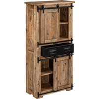 Carla&Marge Dickenson Badschrank III Mangoholz/Eisen Honig/Anthrazit Industrial-Design – Rabatt 40.4413265306 % ! Carla&Marge Dickenson Badschrank III Mangoholz/Eisen Honig/Anthrazit Industrial-Design – Rabatt 40.4413265306 % !